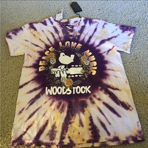 Woodstock tye dye shirt